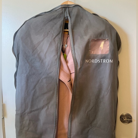 NWT Sam Edelman Shawl Collar Hooded Coat in Blush - Picture 9 of 16